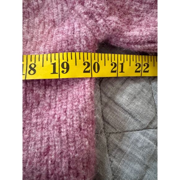 Ted Baker Cchloe Wool Blend Turtleneck Sweater Pink "Shrunk" Size 4 Women Small - Picture 7 of 8
